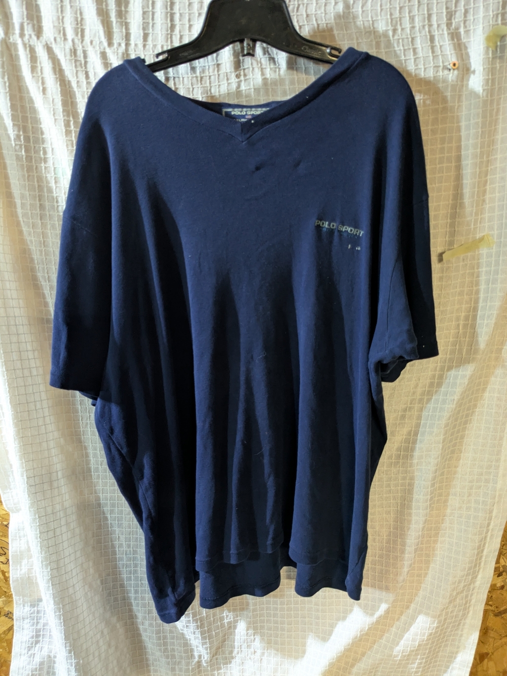 Polo by Ralph Lauren Men's Navy Short-Sleeve V-Neck T-Shirt